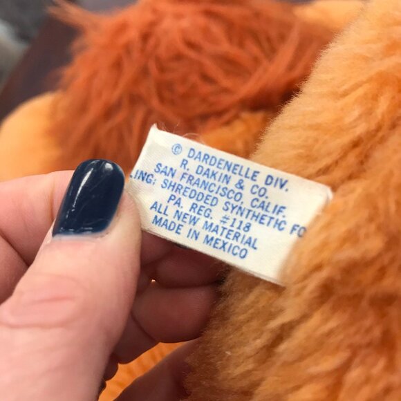 Vintage Lion "Pillow Pets" Dardenelle Div. R. Dakin Co. Stuffed Animal Plush 36" - Picture 3 of 10